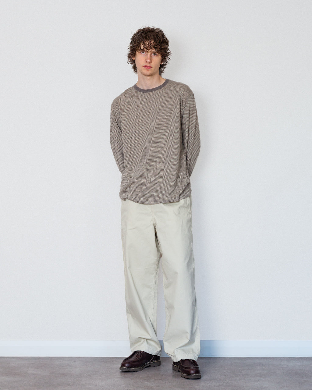 Twill Easy Pant - Ivory