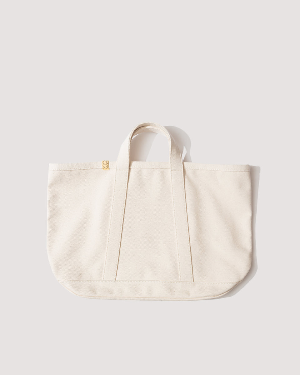 Canvas Rime Tote M - Ivory | Visvim | Peggs & son