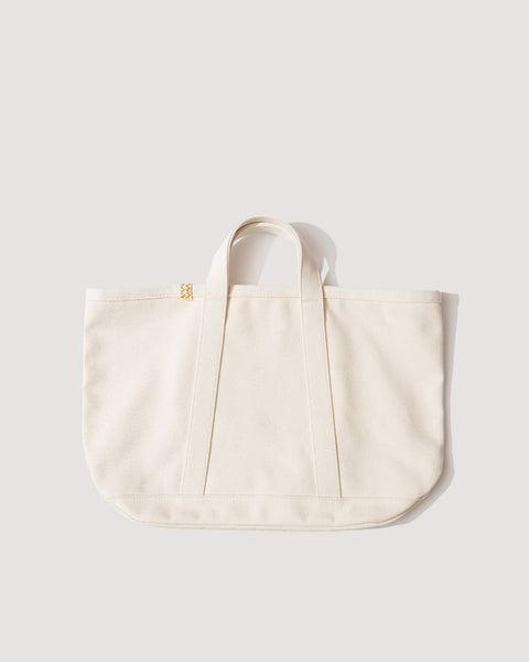 Canvas Rime Tote M - Ivory | Visvim | Peggs & son.