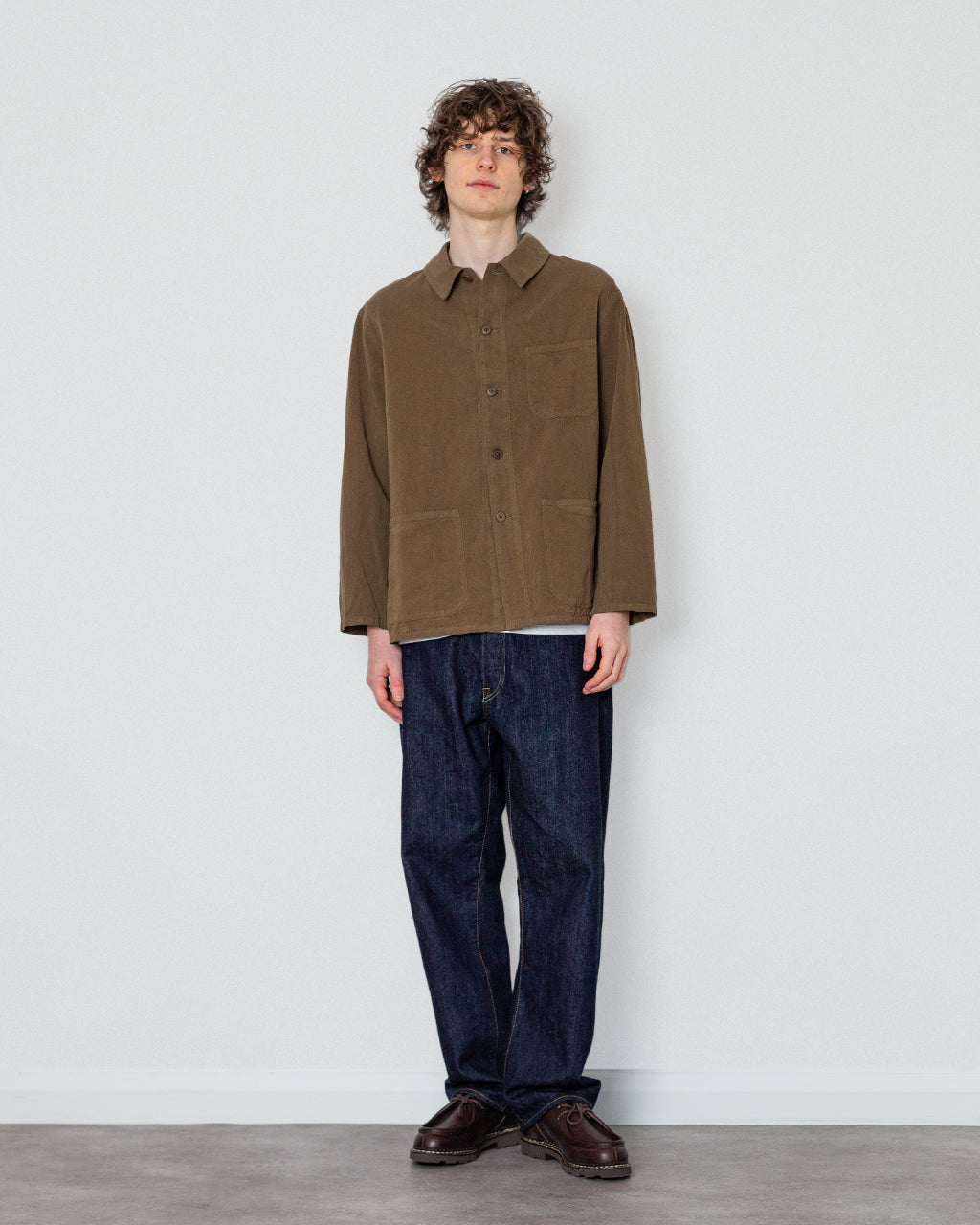 Gaba Work Shirt Jacket - Cub Brown