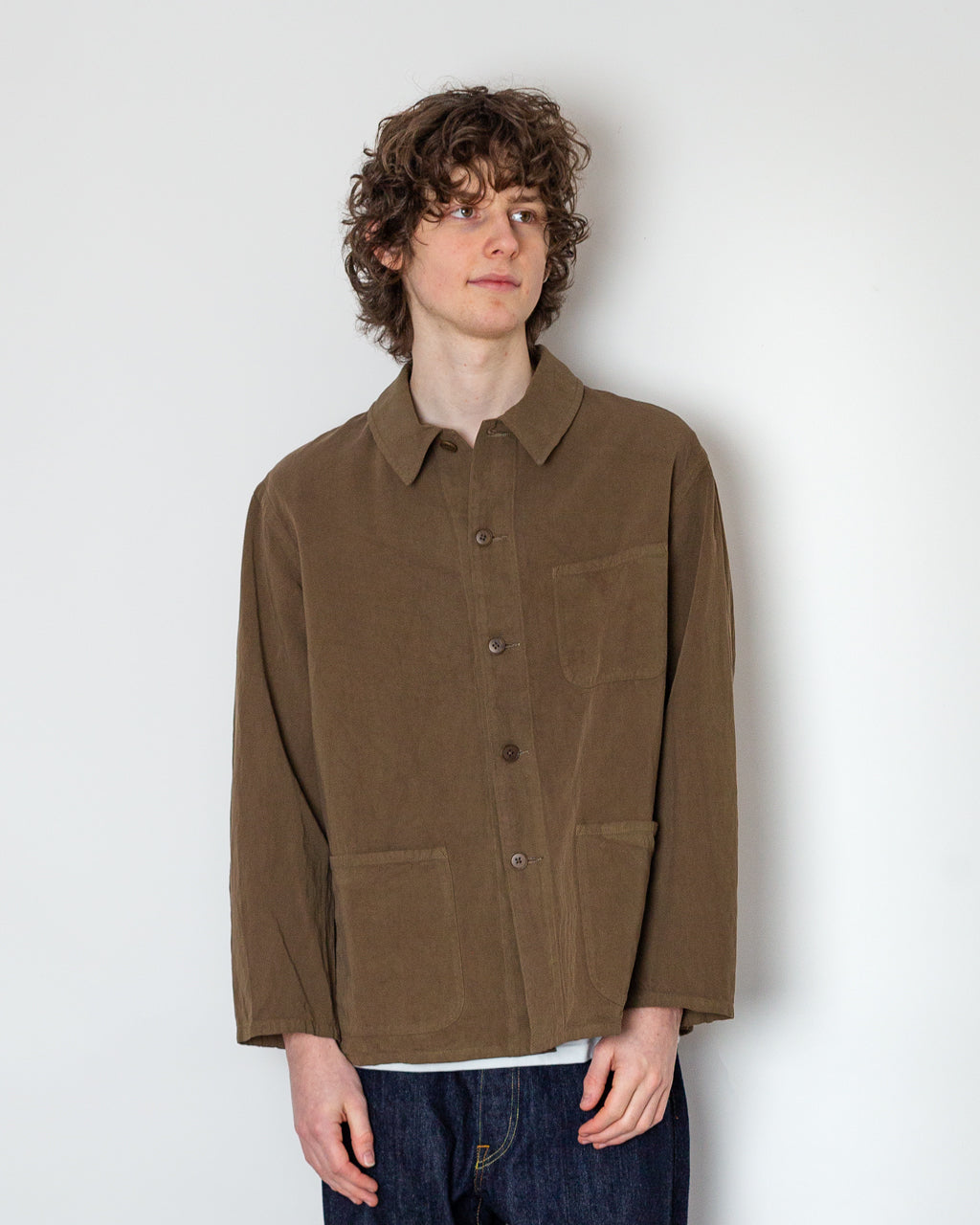 Gaba Work Shirt Jacket - Cub Brown