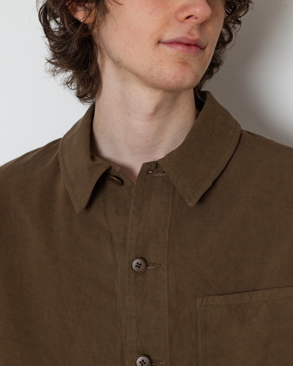 Gaba Work Shirt Jacket - Cub Brown
