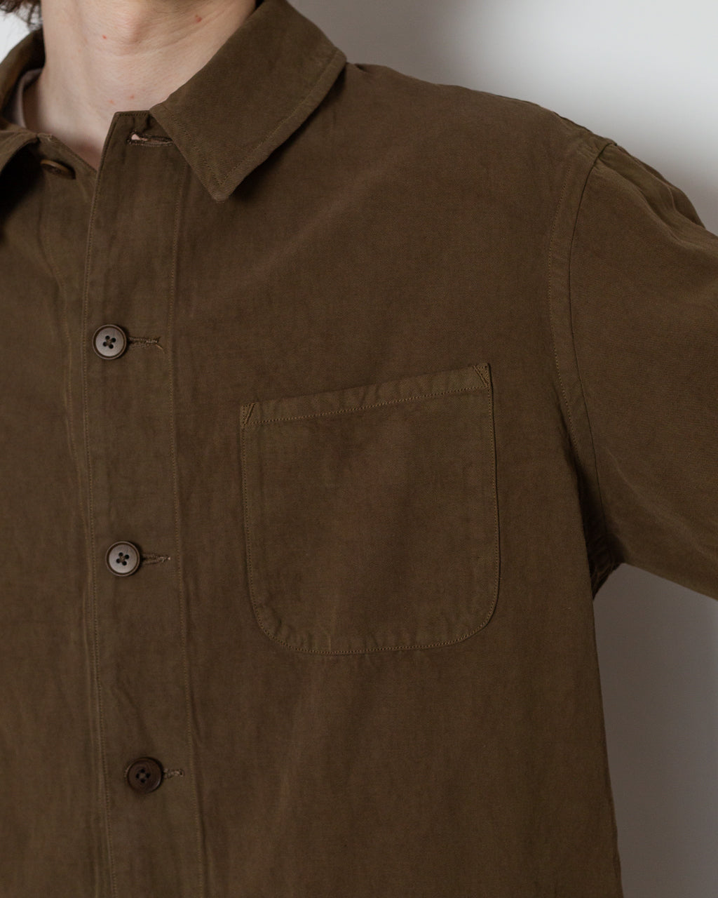 Gaba Work Shirt Jacket - Cub Brown