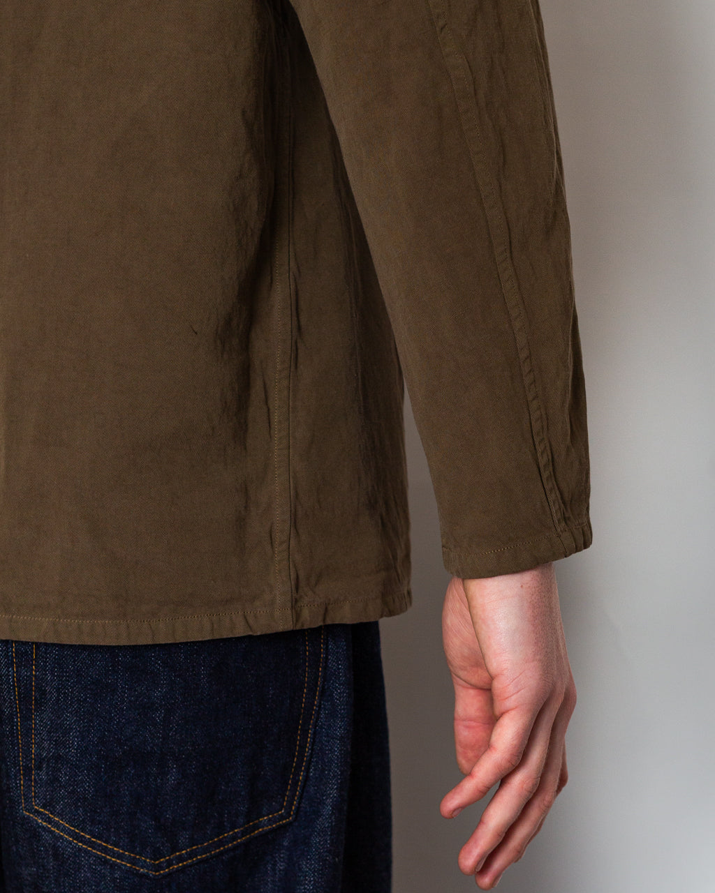 Gaba Work Shirt Jacket - Cub Brown
