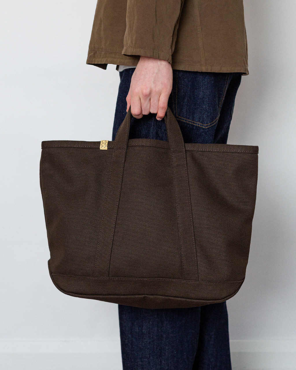 Canvas Rime Tote M - Charcoal | Visvim | Peggs & son. Canvas Rime Tote M - Charcoal | Visvim | Peggs & son.