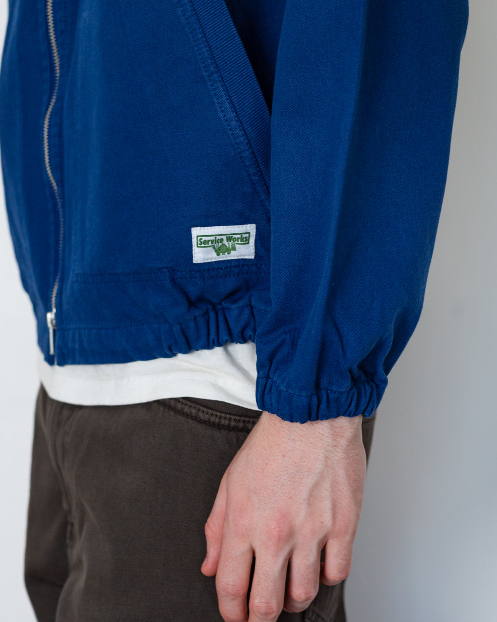 Twill Work Jacket - Blue