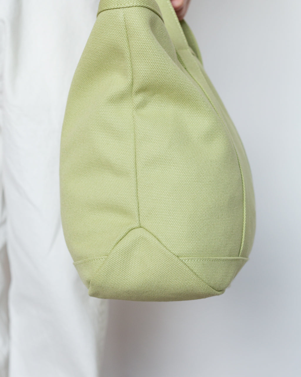 Canvas Rime Tote M - Light Green
