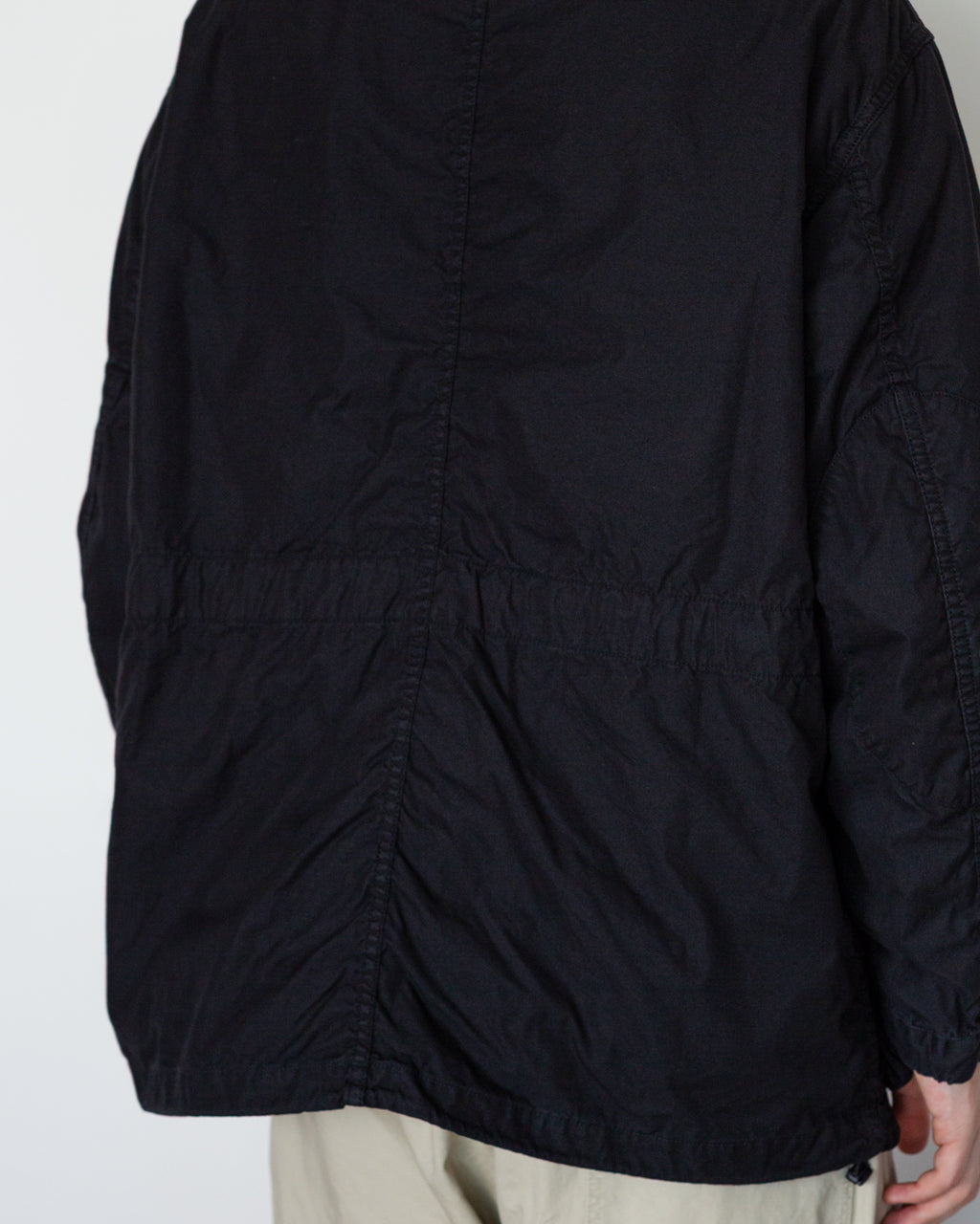 Oxford Three-Way Work Jacket - Black