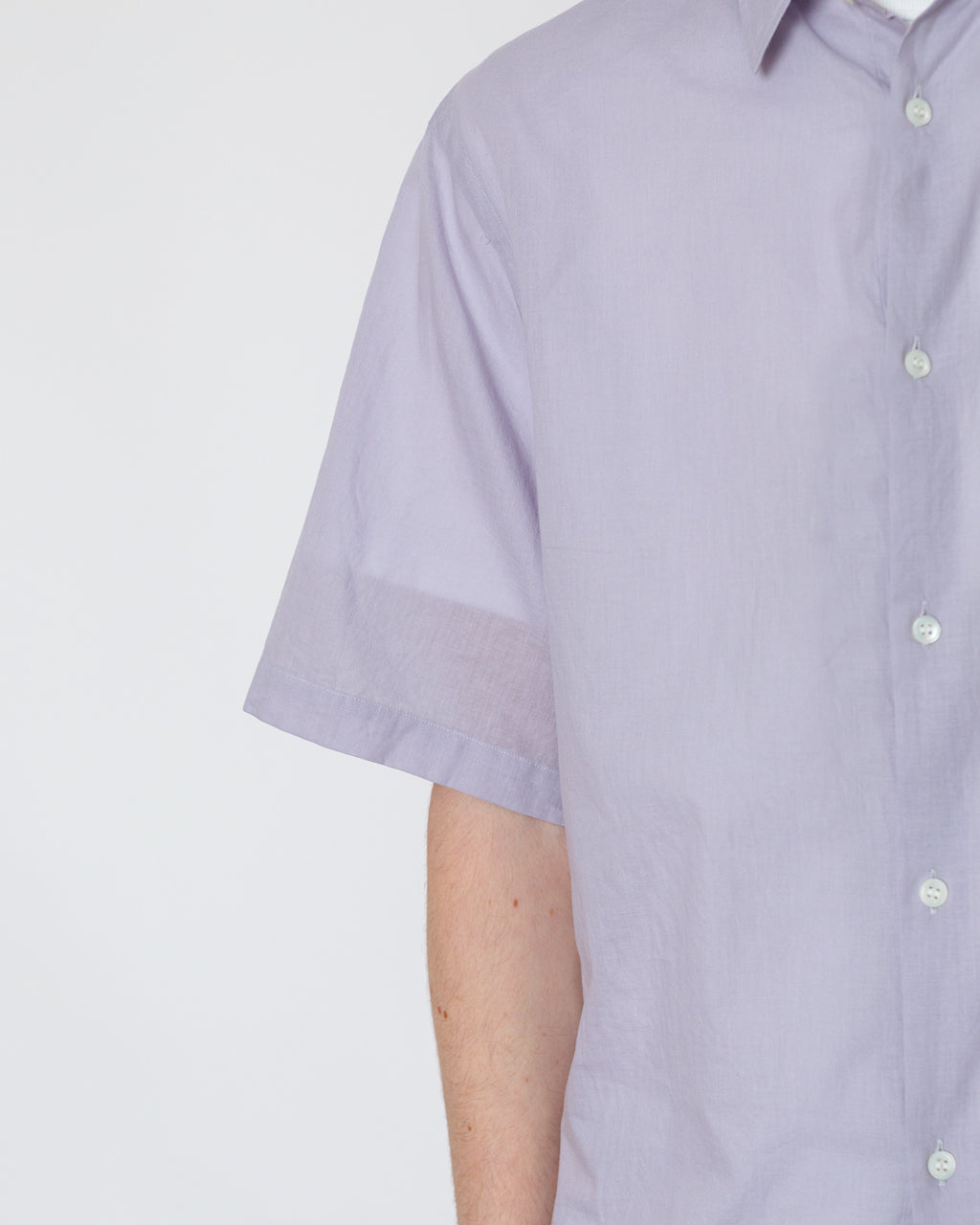 Plain S/S Shirt - Lavender