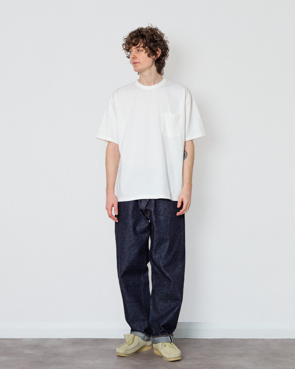 Sturdy Pocket T-Shirt - White