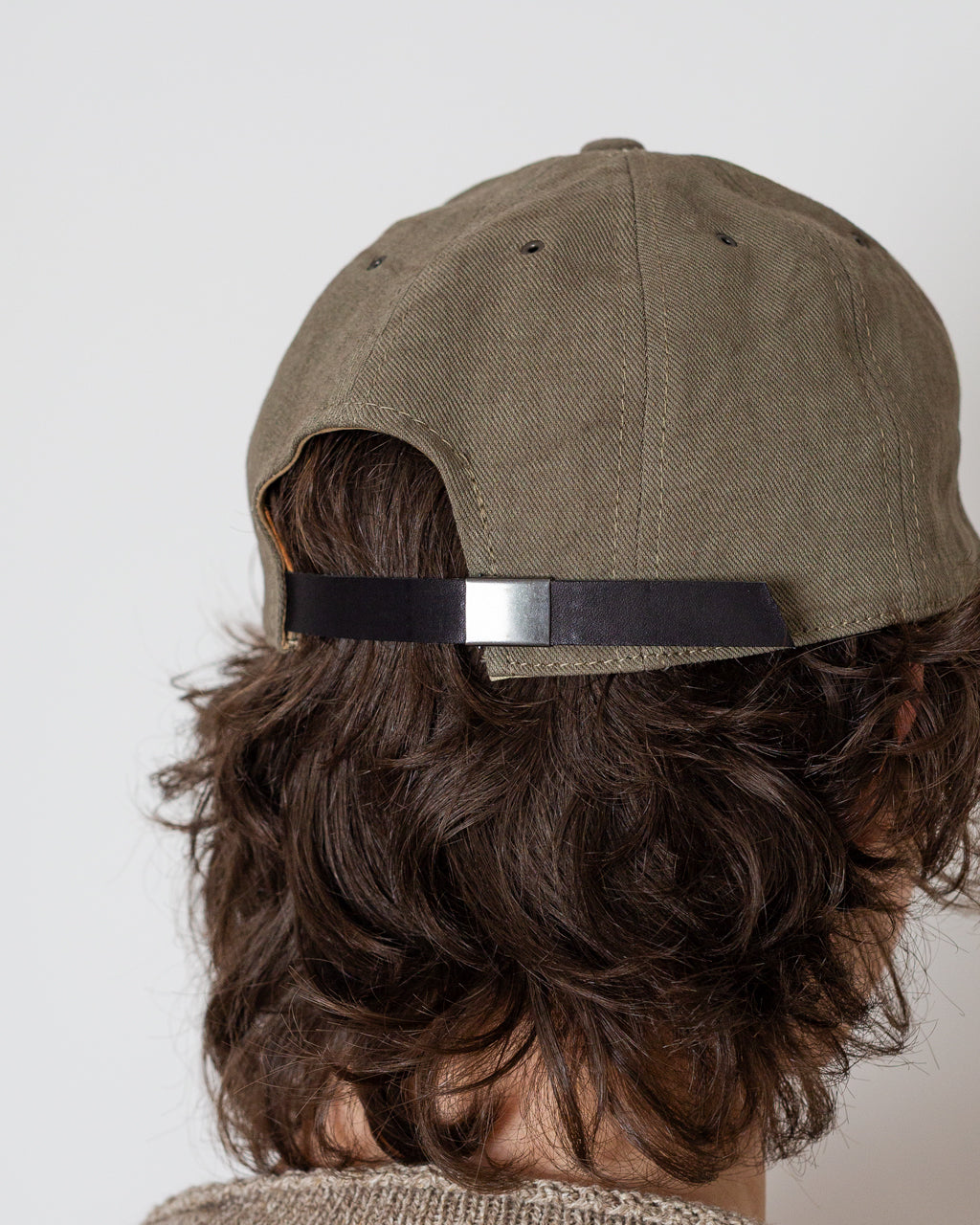 Vintage Linen Twill Cap - Grey