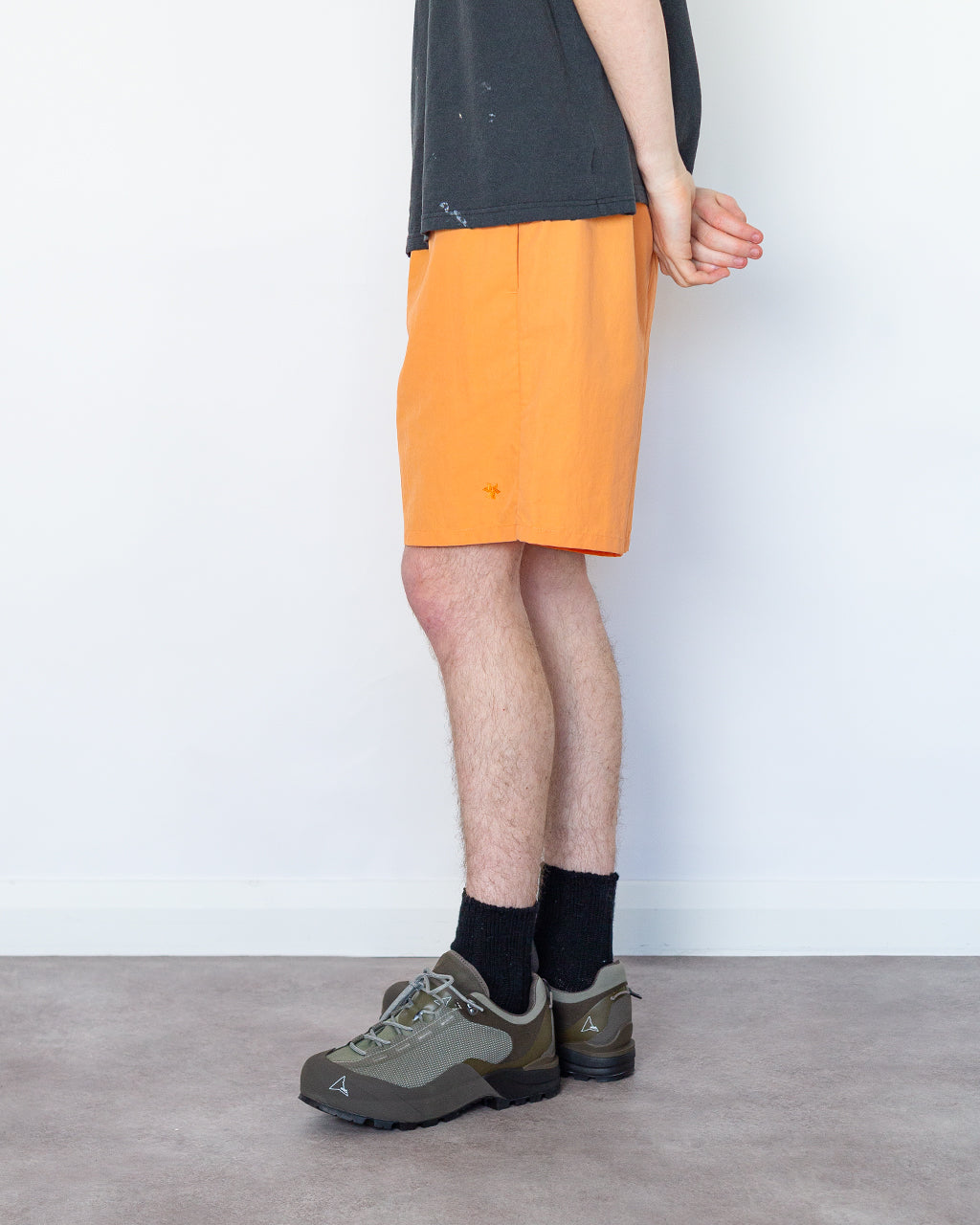 Nylon Shorts - Lily Orange
