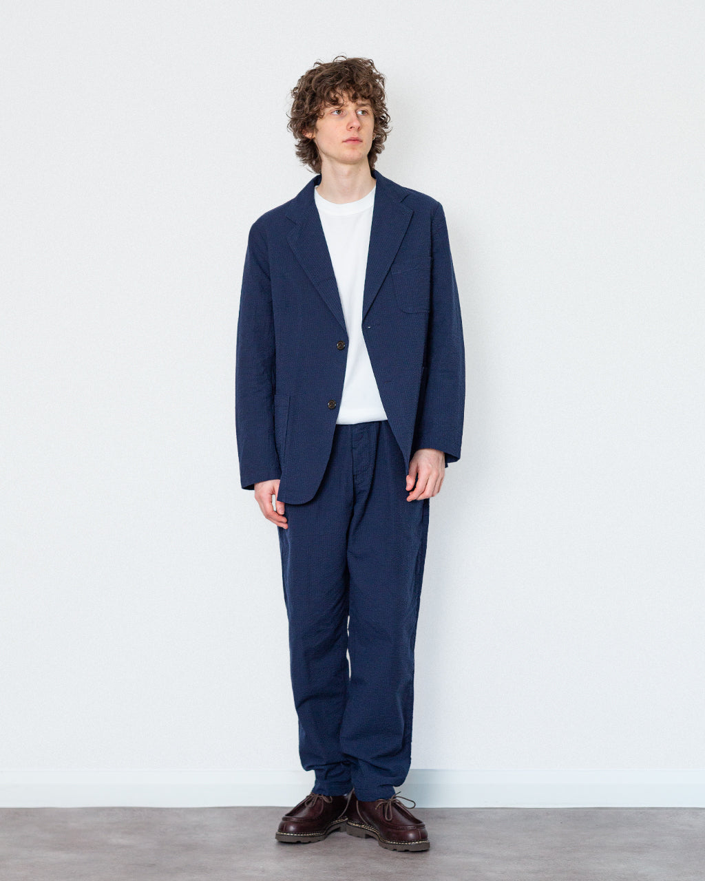 Military Chino Derby Stripe - Navy