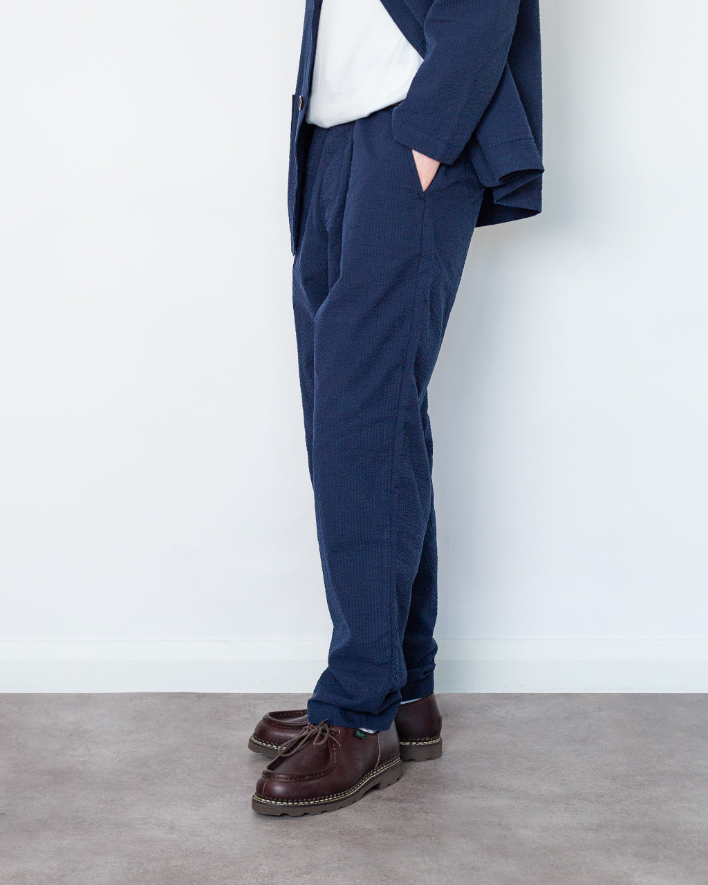 Military Chino Derby Stripe - Navy