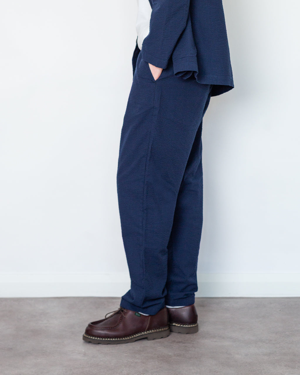 Military Chino Derby Stripe - Navy
