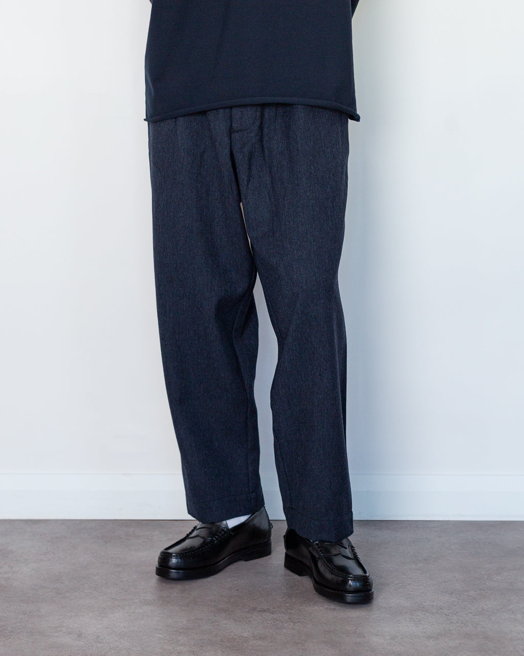 Oxford Pant - Navy Airline Flannel