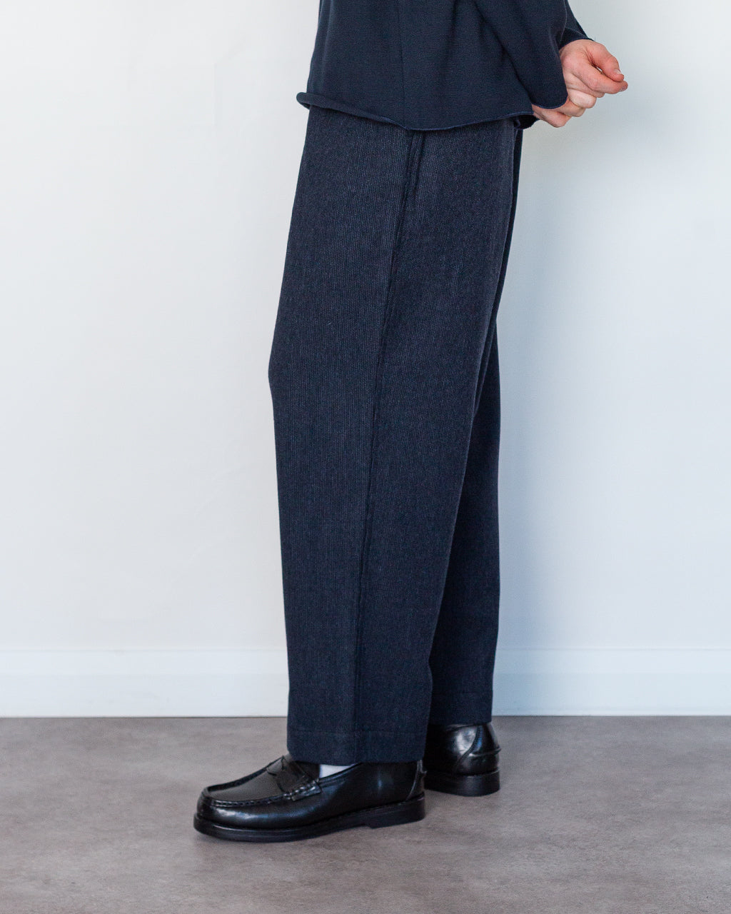Oxford Pant - Navy Airline Flannel