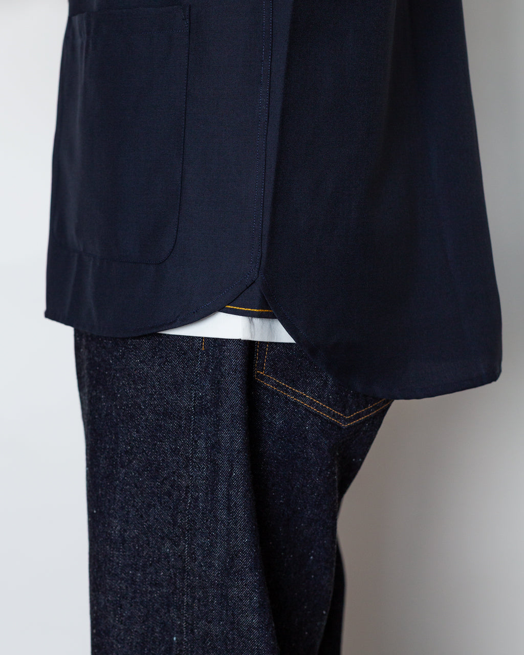 Travail Overshirt - Tropical Suiting Navy