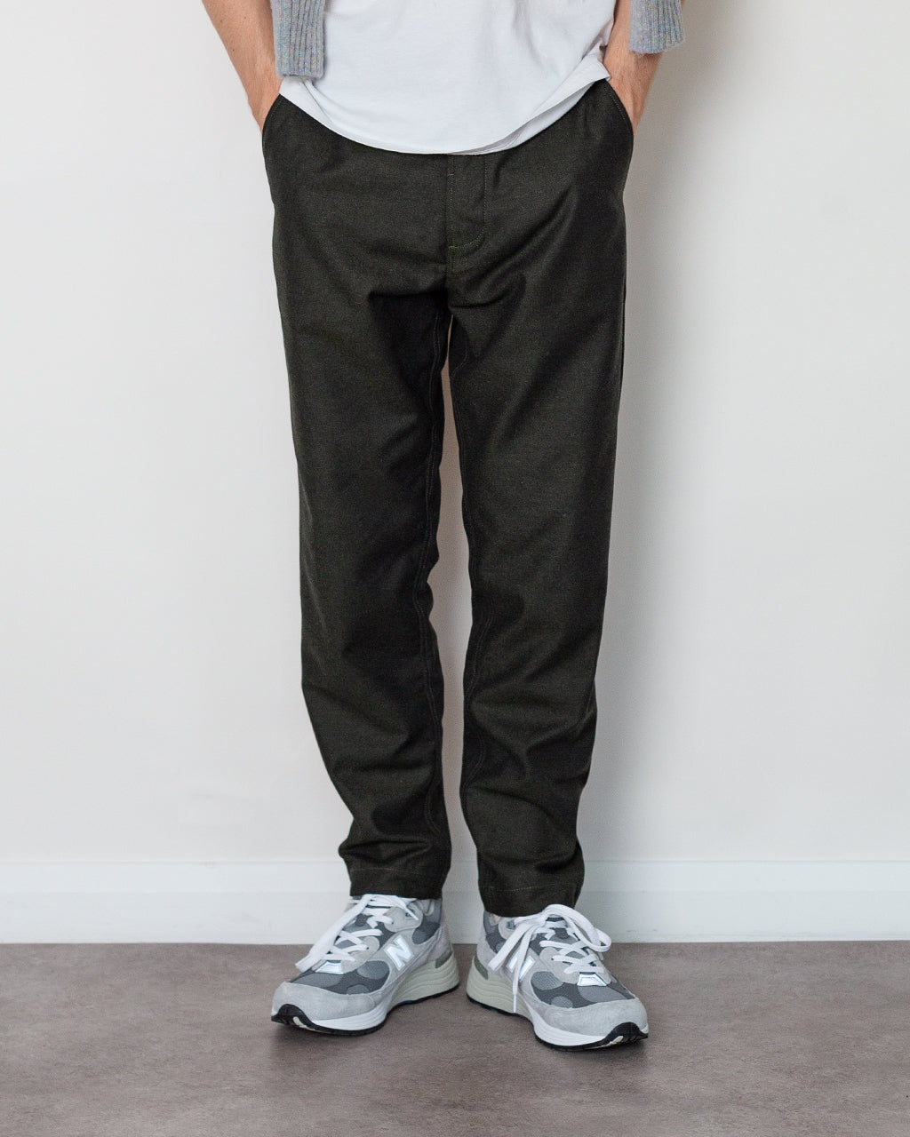 Military Chino - Olive IT Tweed
