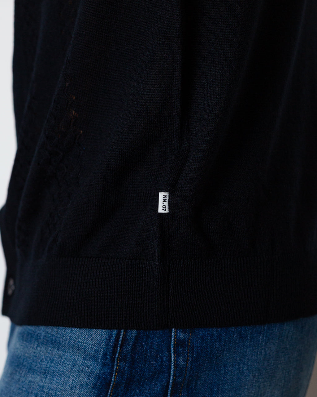 Thor SS Cardigan 6584 - Deep Navy