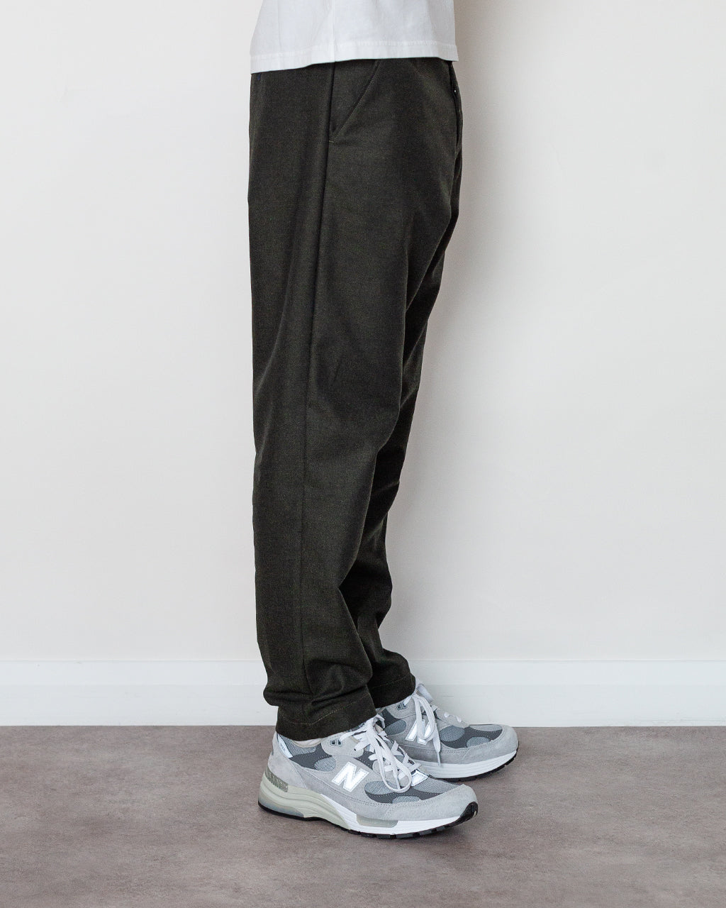 Military Chino - Olive IT Tweed