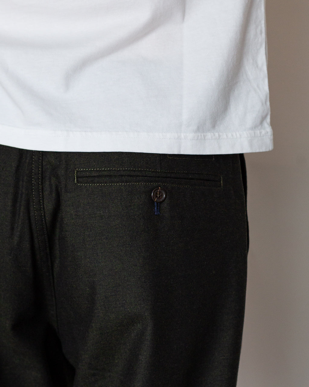 Military Chino - Olive IT Tweed