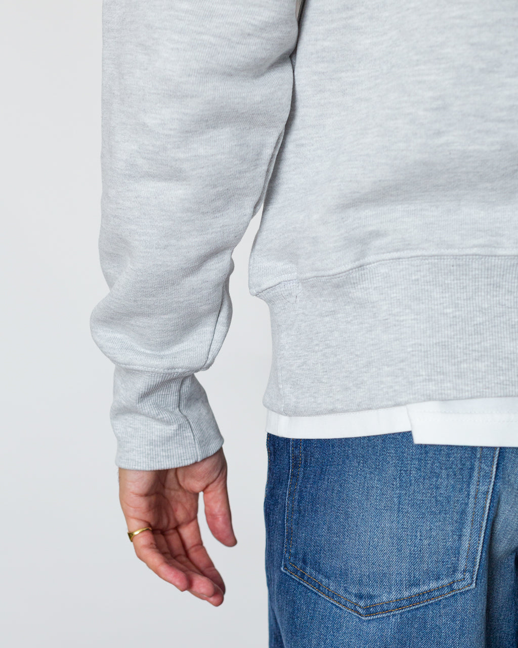 Loopback Hoodie - Ash