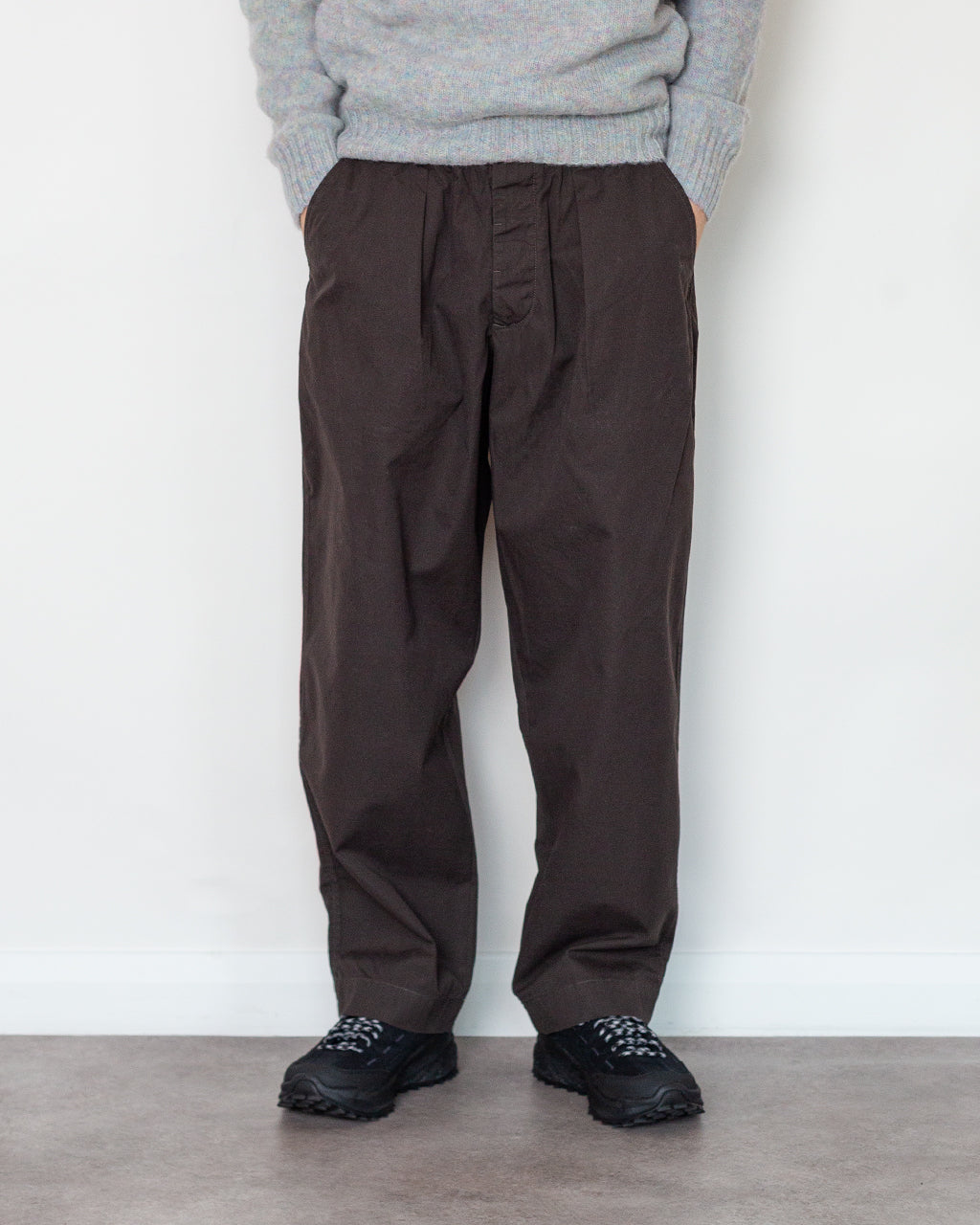 Oxford Pant - Micro Canvas Brown