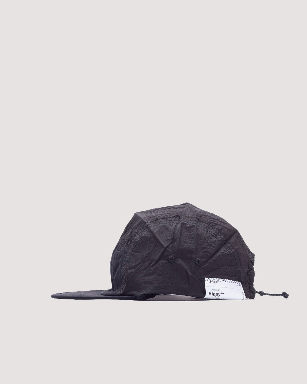 Rippy Trail Cap - Black | Satisfy | Peggs & son.