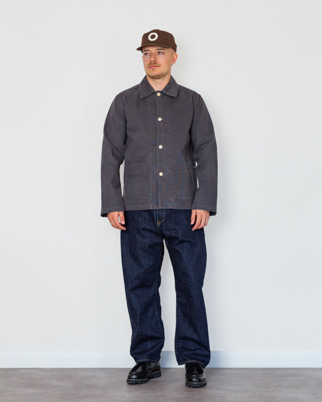 Beattie Overshirt - Charcoal