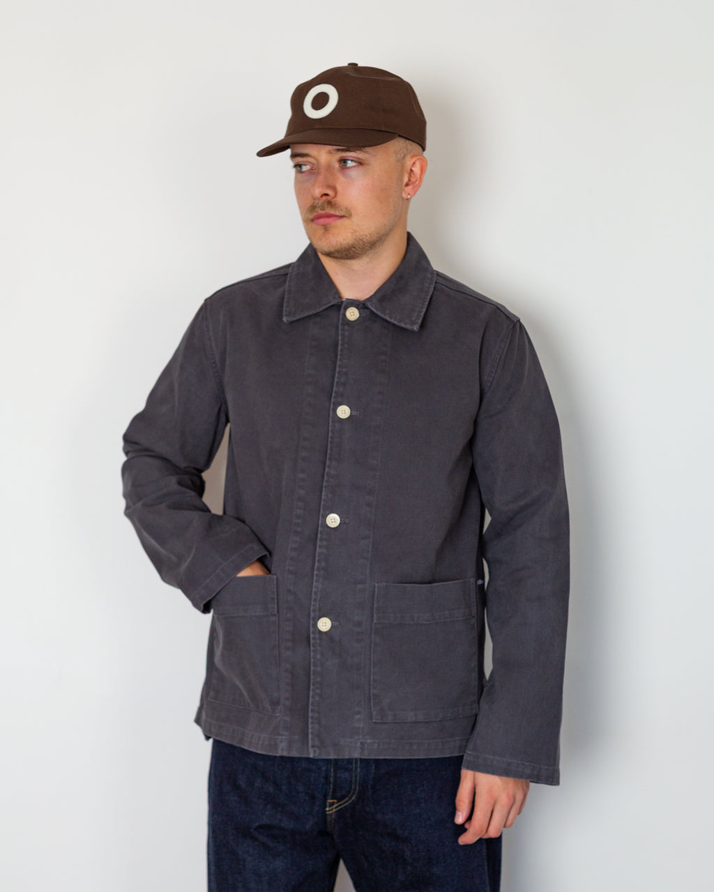 Beattie Overshirt - Charcoal