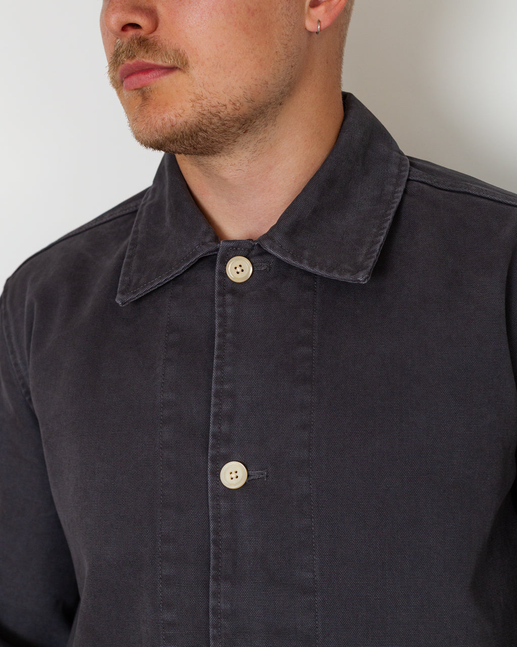 Beattie Overshirt - Charcoal