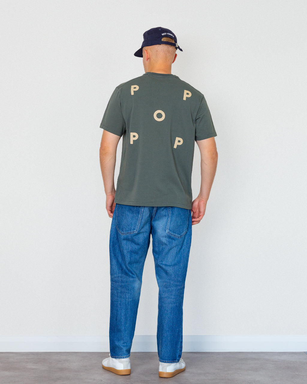 Logo T-Shirt - Washed Charcoal/White Pepper