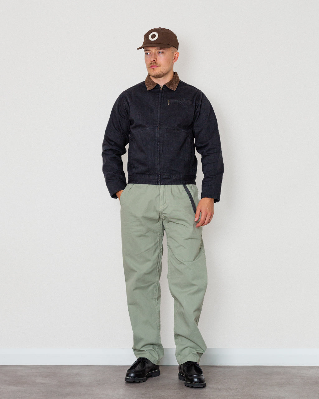 Japanese Denim Trucker Jacket - True Black