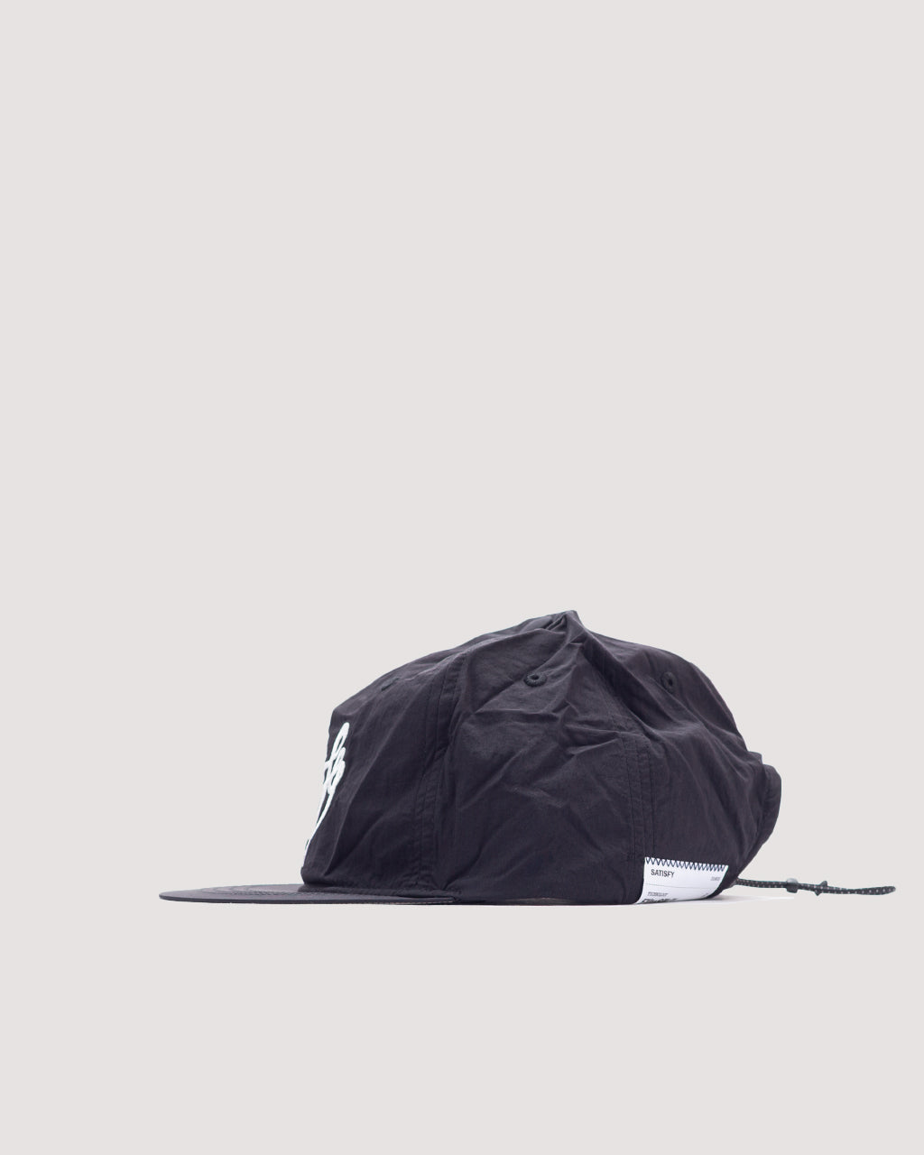 FliteSilk 5 Panel Pinch Cap - Black Offroad Embroidery