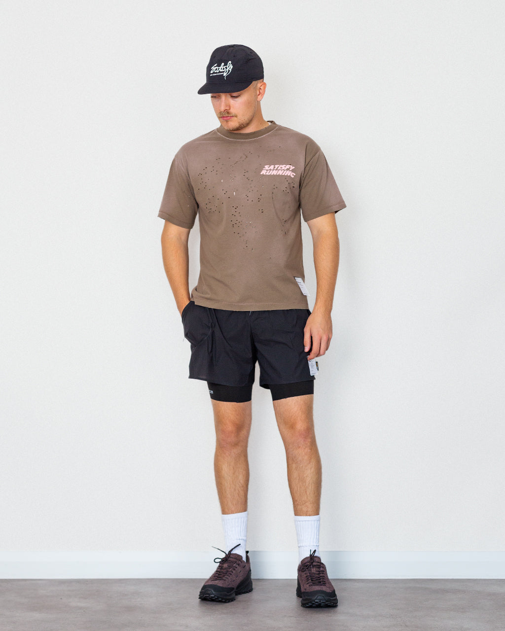 Rippy Cordura 5 Trail Short - Black