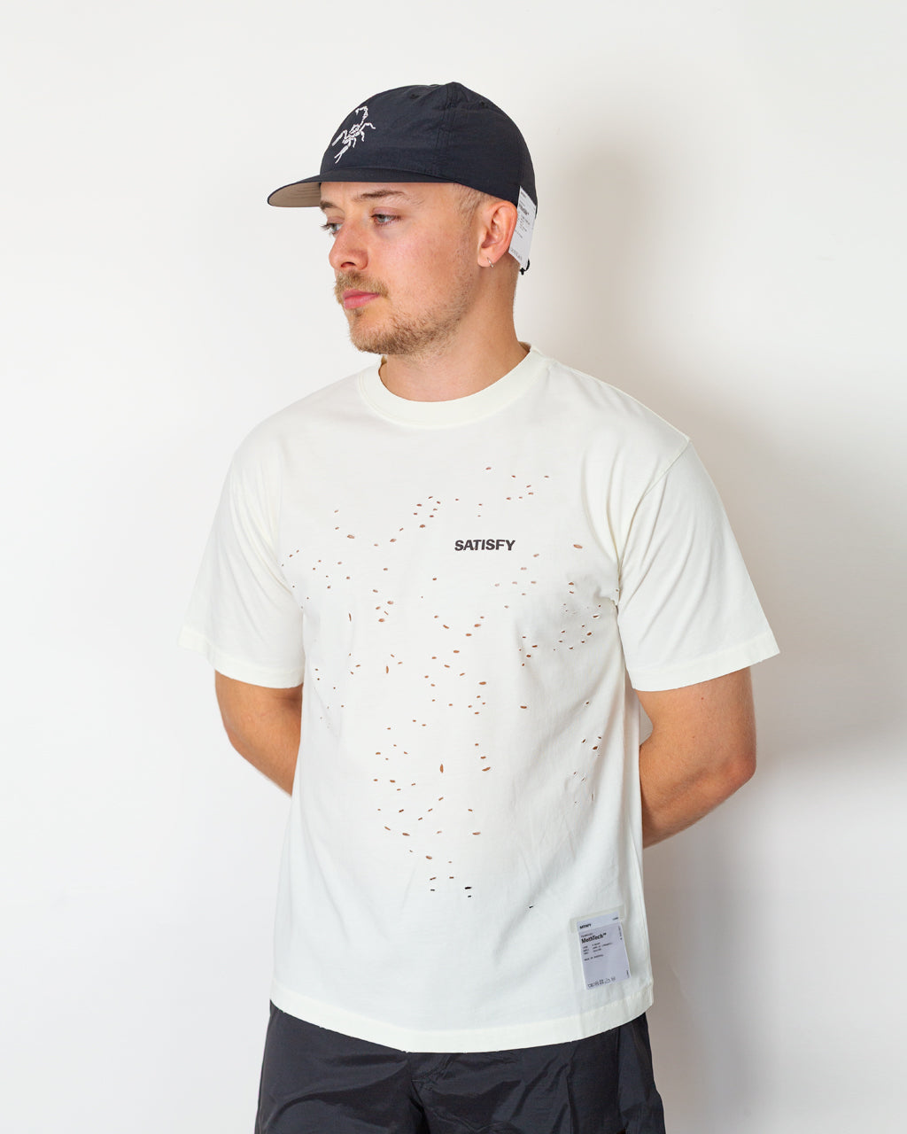 MothTech T-Shirt - Aged Ecru