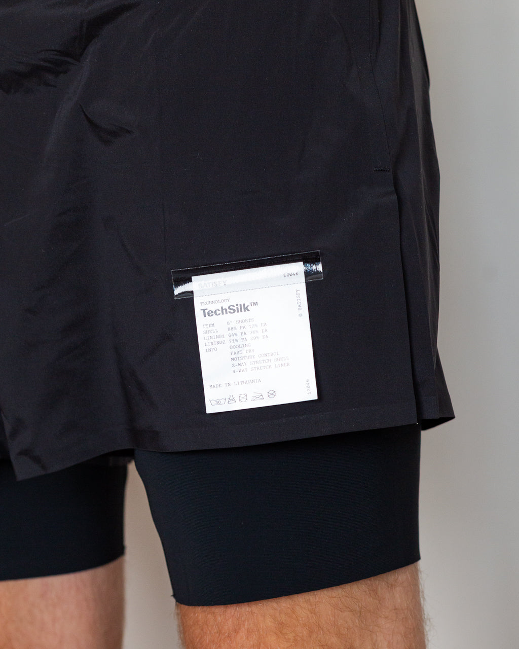 TechSilk 8" Short - Black