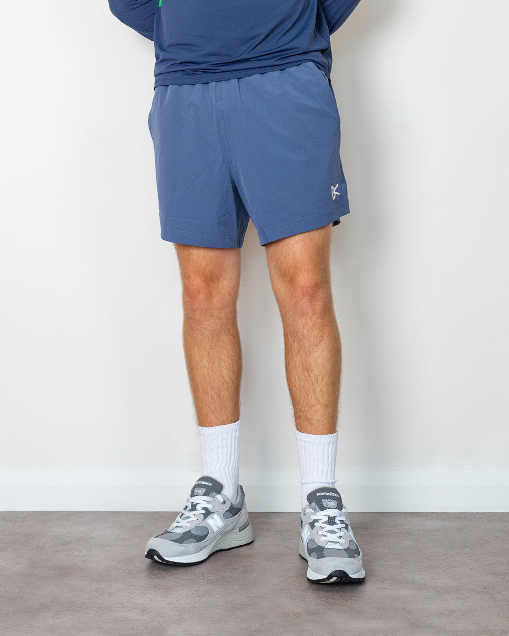 5" Linerless Shorts - Slate Blue