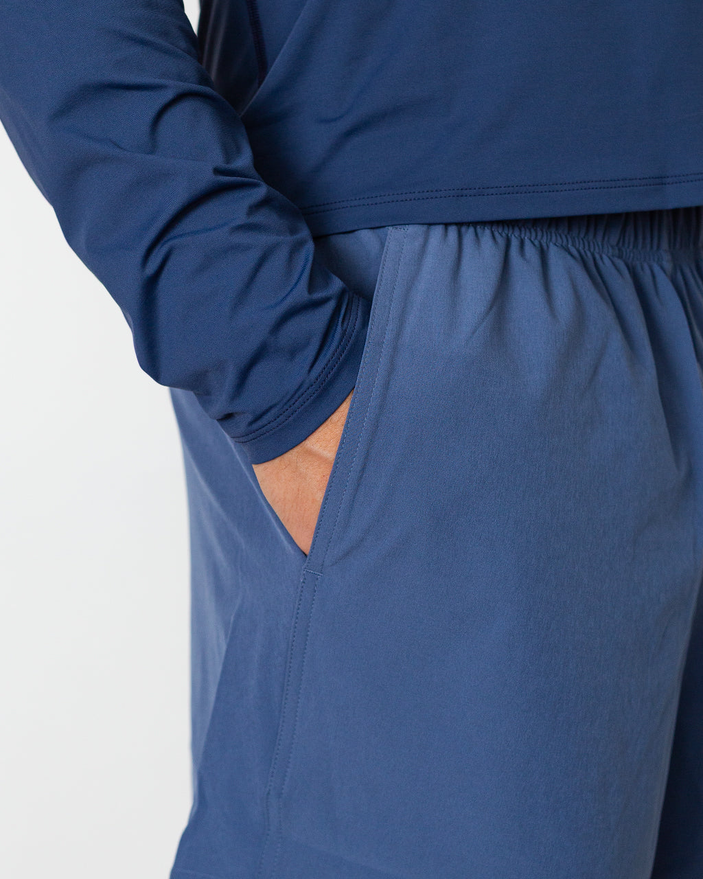 5" Linerless Shorts - Slate Blue