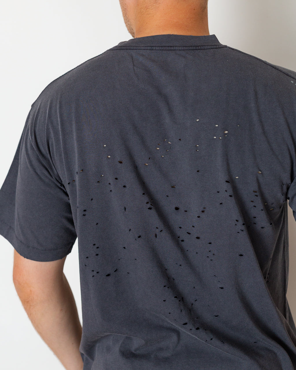 MothTech T-Shirt - Aged Black (00A08)