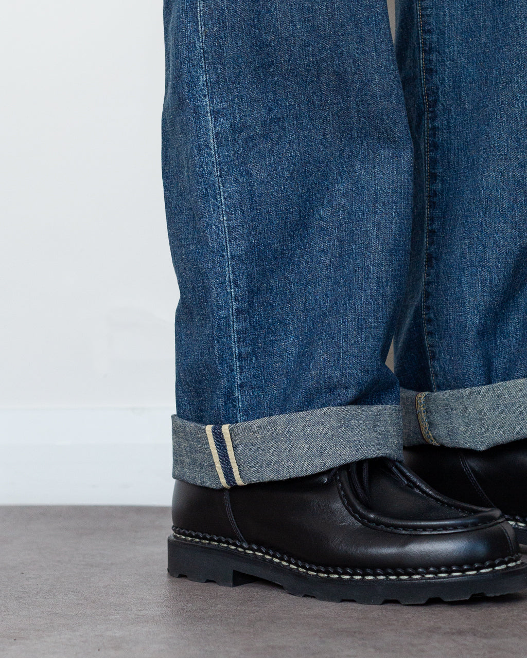 LOT 721 Damaged Denim Trouser - Damaged Indigo