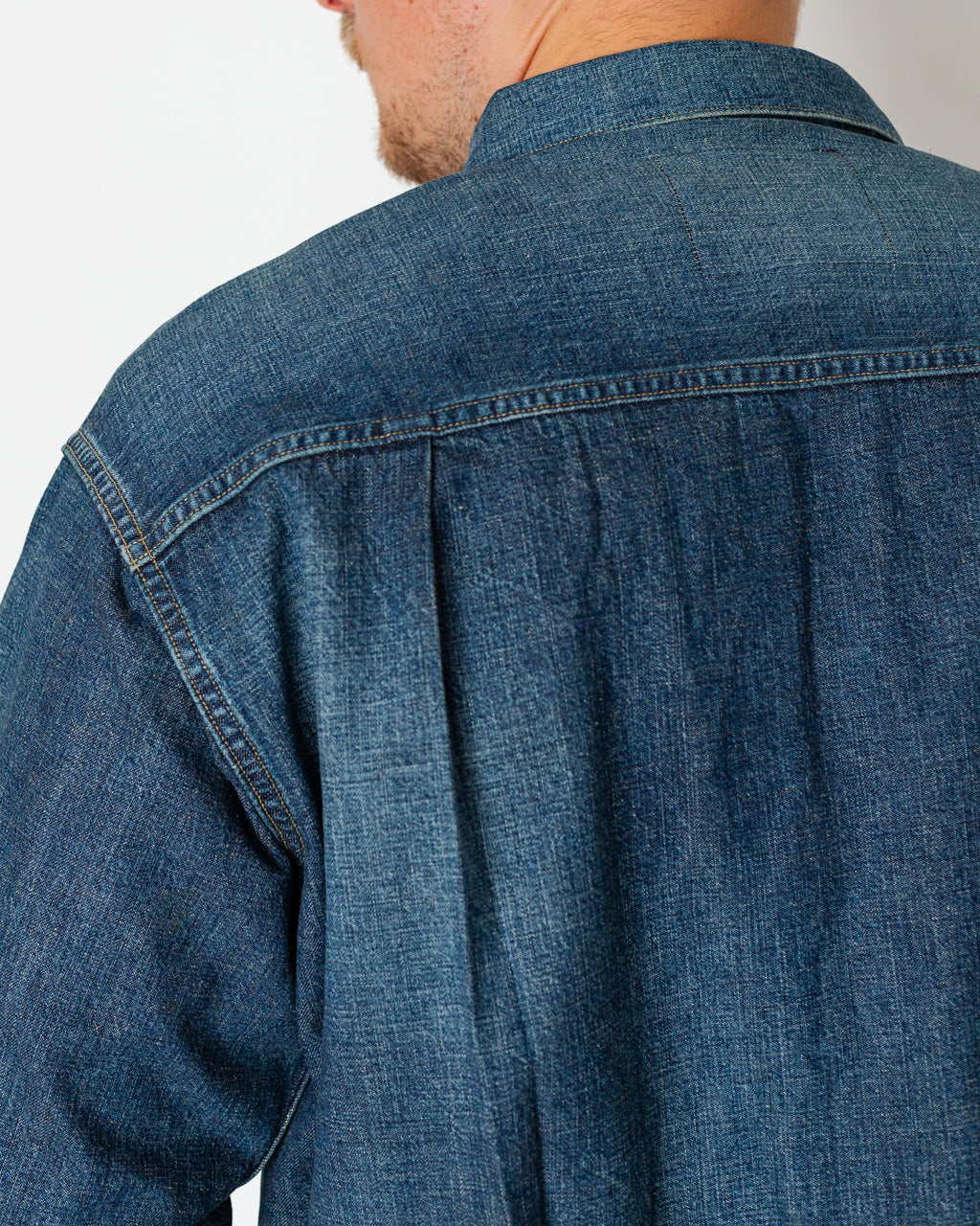 Damaged Denim Jacket - Damaged Indigo