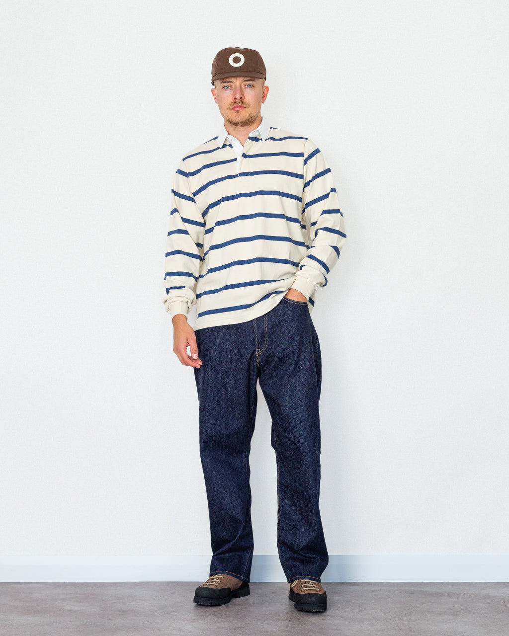 Classic Rugby Shirt - Off White Multi-Stripe