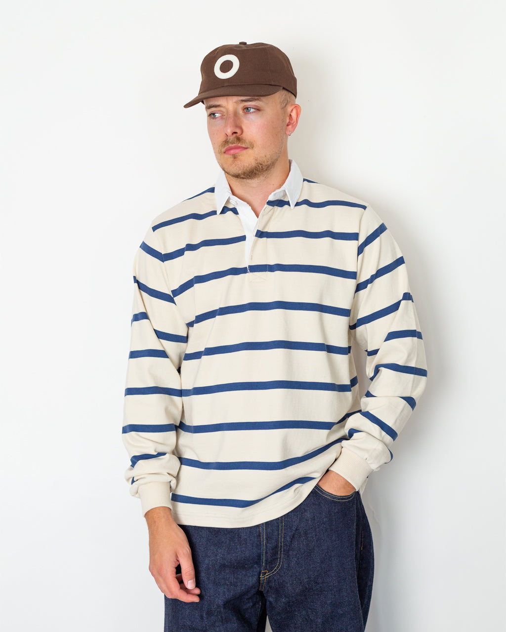 Classic Rugby Shirt - Off White Multi-Stripe
