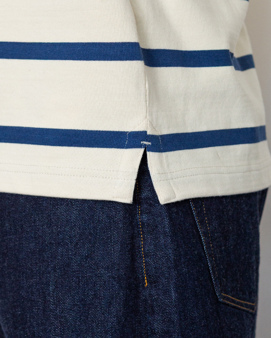 Classic Rugby Shirt - Off White Multi-Stripe