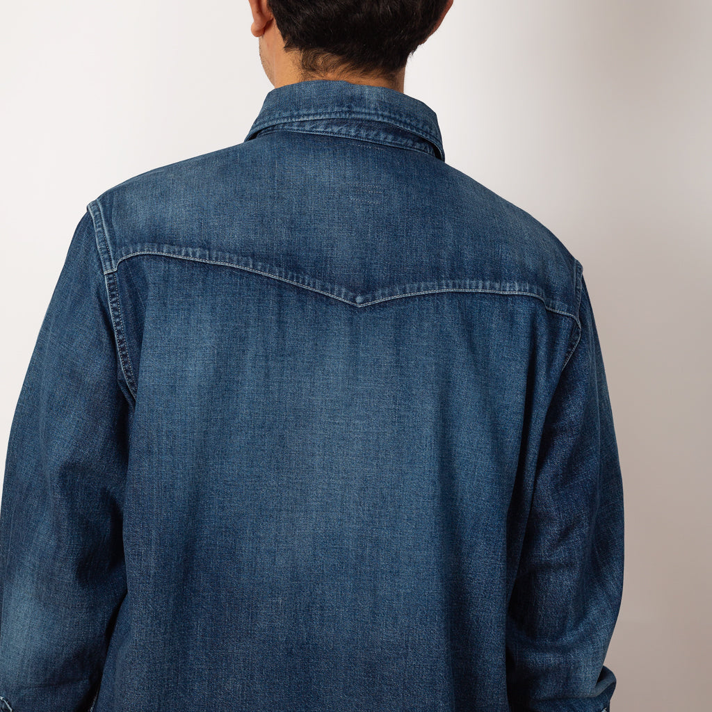 Social Sculpture Shirt DMGD - Indigo