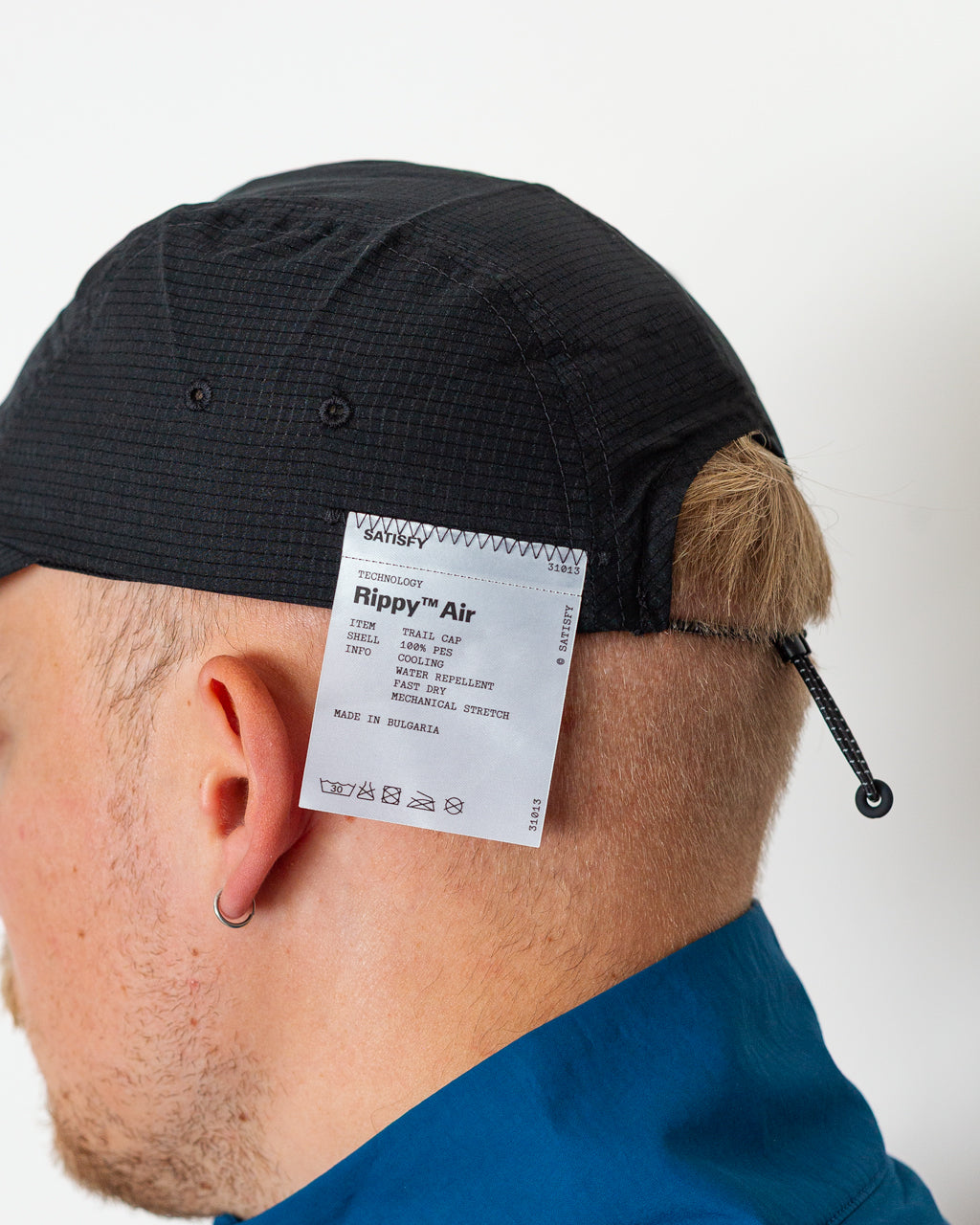 Rippy Air Trail Cap - Black