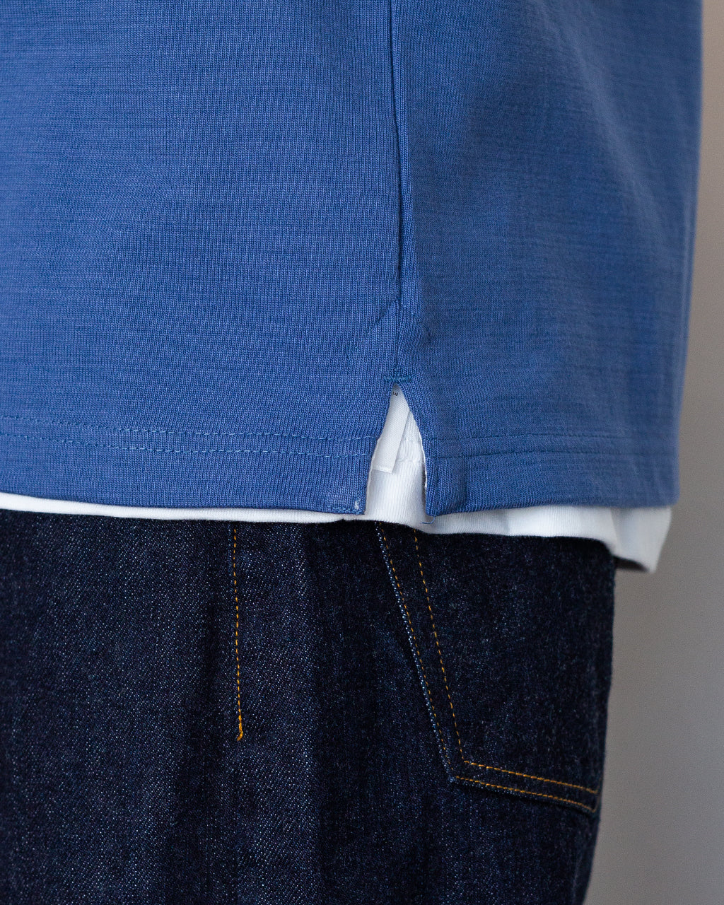 Classic Rugby Shirt - Blue Tri-Stripe