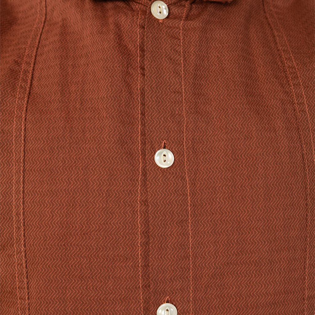 Stole Pocket Butterfly Shirt - Turkey Red Dyed